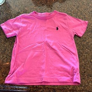 Toddler Pink Ralph Lauren Tee